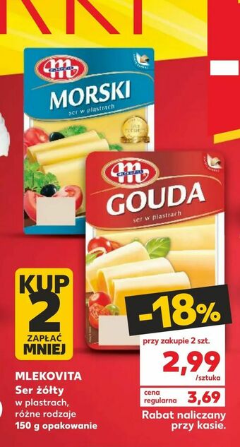 Kaufland MLEKOVITA Ser żółty oferta