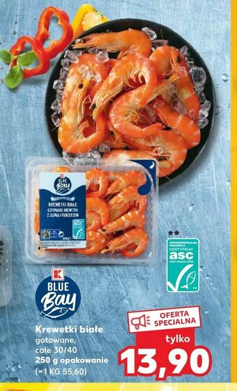 Kaufland Krewetki białe oferta