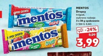 Kaufland MENTOS Dropsy oferta