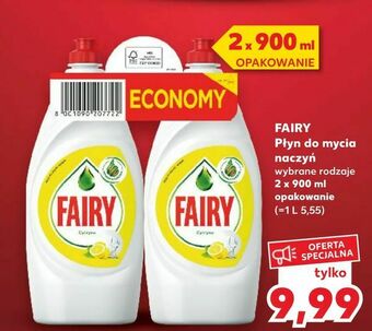 Kaufland FAIRY Płyn do mycia naczyń oferta