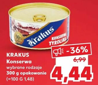 Kaufland KRAKUS Konserwa oferta