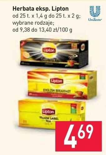 Stokrotka Herbata eksp. Lipton oferta