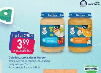 Stokrotka Obiadek, zupka, deser Gerber oferta