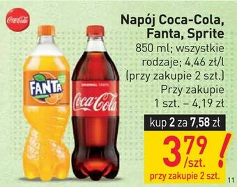 Stokrotka Napój Coca-Cola, Fanta, Sprite oferta