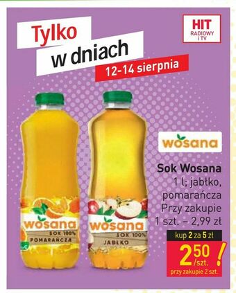 Stokrotka Sok Wosana oferta