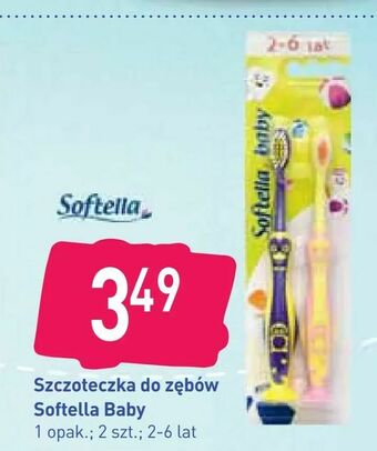 Stokrotka Szczoteczka do zębów Softella Baby oferta