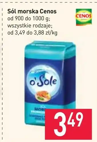 Stokrotka Sól morska Cenos oferta