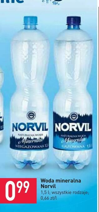 Stokrotka Woda mineralna Norvil oferta