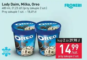 Stokrotka Lody Daim, Milka, Oreo oferta