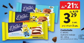 Intermarche E.Wedel Czekolada 80-100g oferta