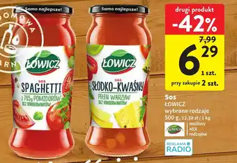 Intermarche ŁOWICZ Sos 500g oferta