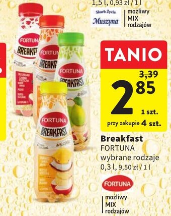 Intermarche FORTUNA Breakfast 0,3 l oferta