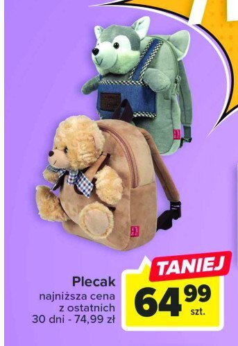Carrefour Plecak z husky 2w1 oferta