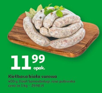 Auchan Kiełbasa biała oferta