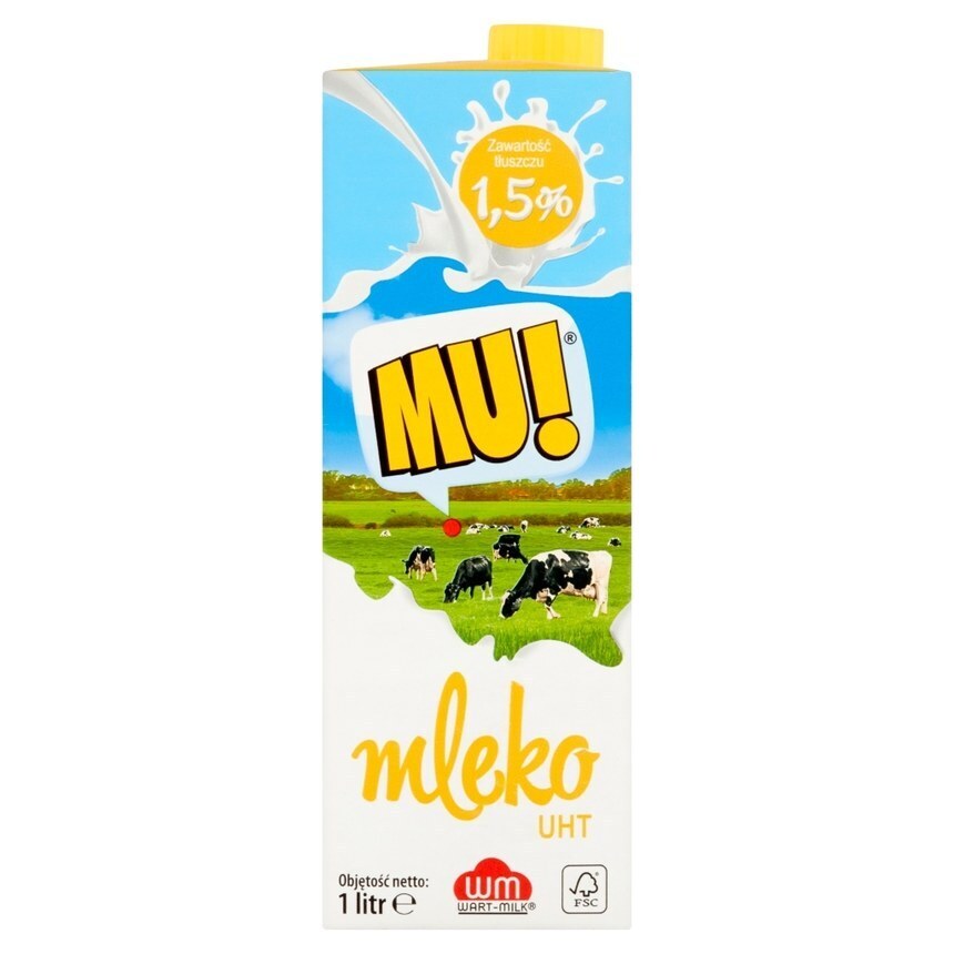 Marmax Mu! mleko uht 1,5% 1 l oferta