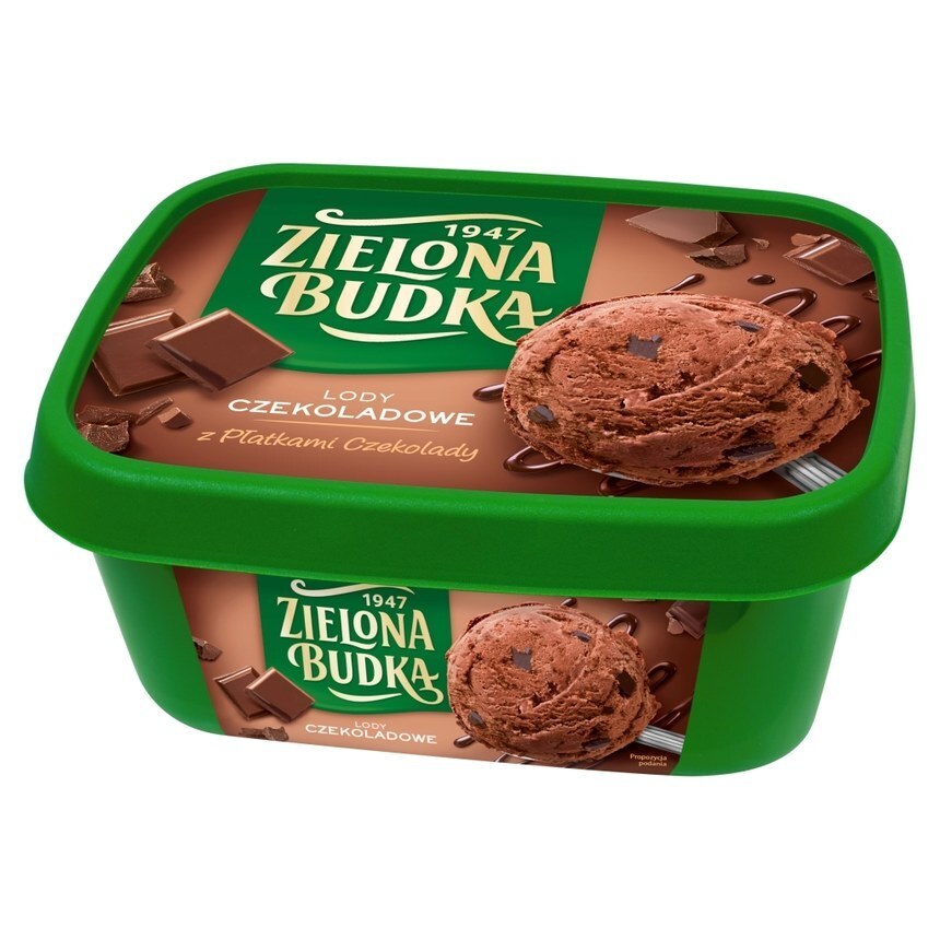 Marmax Zielona budka lody czekoladowe 1000 ml oferta