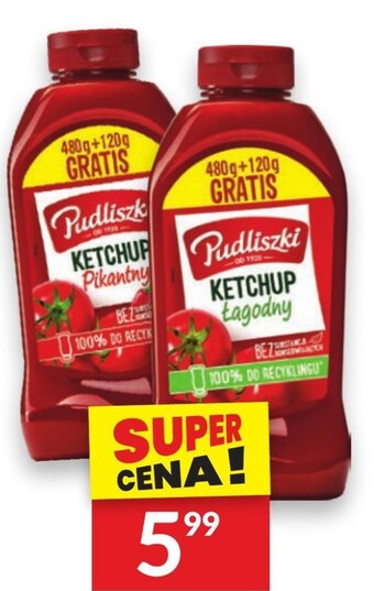 Twój Market Ketchup pudliszki oferta