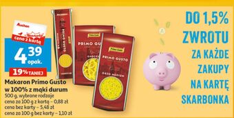 Auchan Makaron gnocchi primo gusto oferta