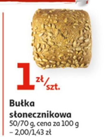 Auchan Bułka słonecznikowa oferta