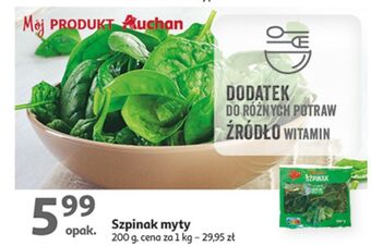 Auchan Szpinak auchan oferta