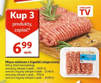 Auchan Mięso mielone z łopatki wieprzowej oferta