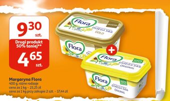 Auchan Margaryna gold flora omega 3&6 oferta