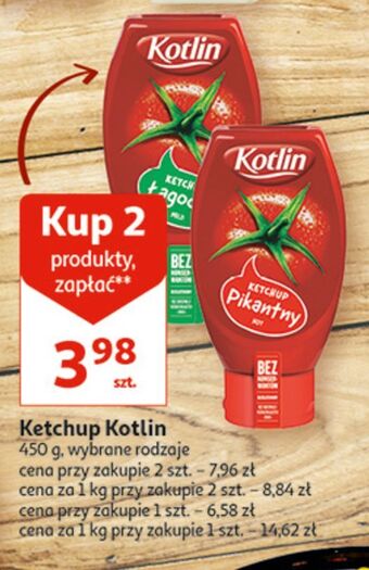 Auchan Ketchup pikantny kotlin oferta