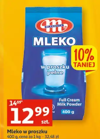 Auchan Mleko w proszku mlekovita oferta