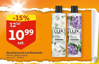 Auchan Żel pod prysznic freesia & tea tree oil lux botanicals oferta