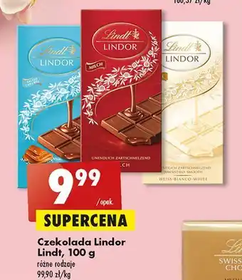 Biedronka Czekolada biała lindt lindor oferta