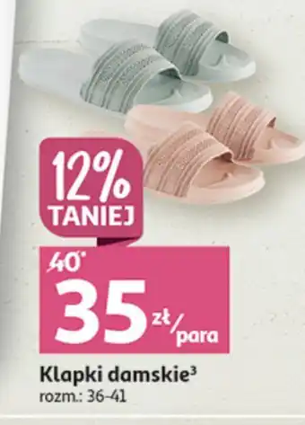 Auchan Klapki damskie 36-41 oferta