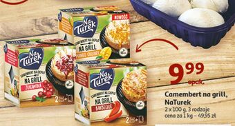 Auchan Camembert na grill + sos barbeque turek naturek oferta