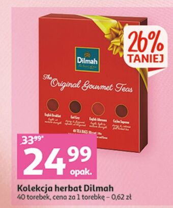 Auchan Zestaw herbat the original gourmet teas dilmah oferta