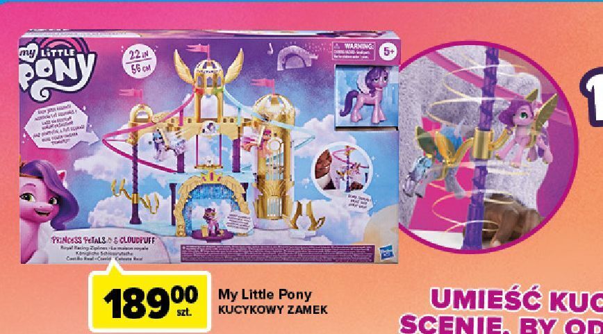 Carrefour Kucykowy zamek my little pony oferta