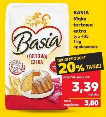 Kaufland Mąka tortowa extra basia oferta