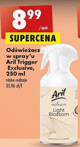 Biedronka Odświeżacz light blossom aril exclusive oferta