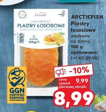 Kaufland Plastry łososiowe arctic fish oferta