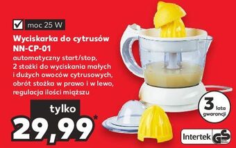 Kaufland Wyciskarka do cytrusów nn-cp-01 intertek (elektro) oferta