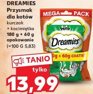 Kaufland Przysmak dla kota z kurczakiem dreamies oferta
