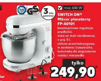 Kaufland Mikser planetarny fp-a0101 switch on oferta