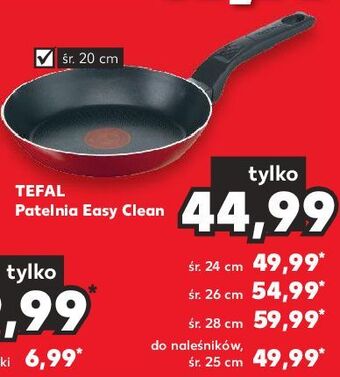 Kaufland Patelnia easy clean 20 cm tefal oferta