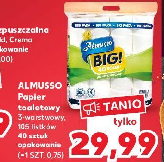 Kaufland Papier toaletowy big! almusso oferta