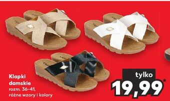 Kaufland Klapki damskie 36-41 oferta