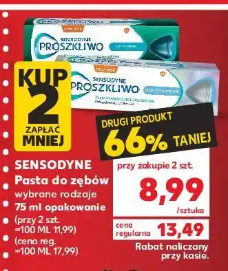 Kaufland Pasta do zębów sensodyne pro szkliwo extra fresh oferta