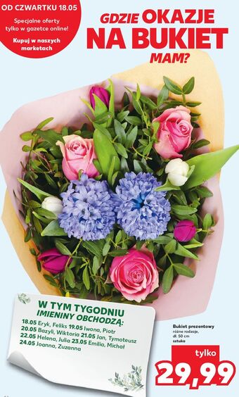 Kaufland Bukiet kwiatów oferta
