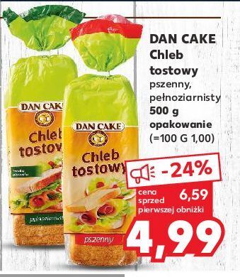 Kaufland Chleb tostowy pszenny dan cake oferta