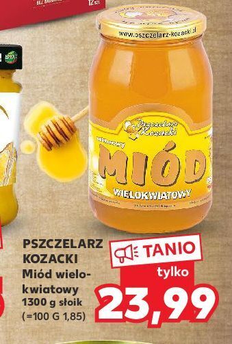 Kaufland Miód wielokwiatowy pszczelarz kozacki oferta