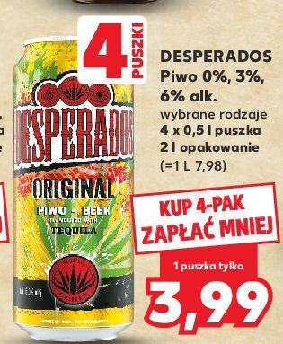 Kaufland Piwo desperados oferta