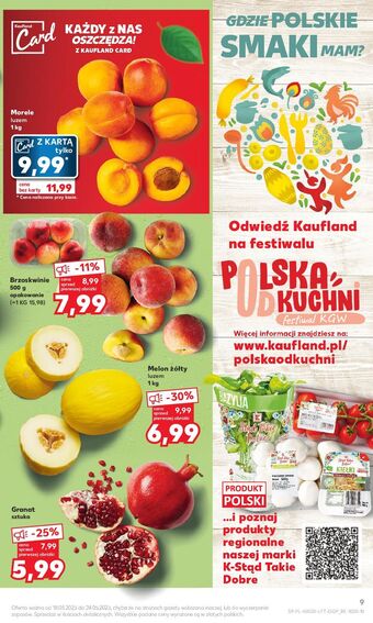 Kaufland Melon żółty oferta