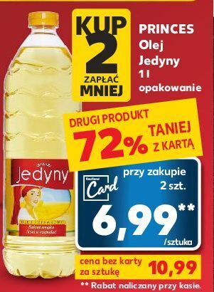 Kaufland Olej rzepakowy jedyny princes oferta